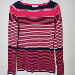 Lilly Pulitzer Striped Cotton Blend Top